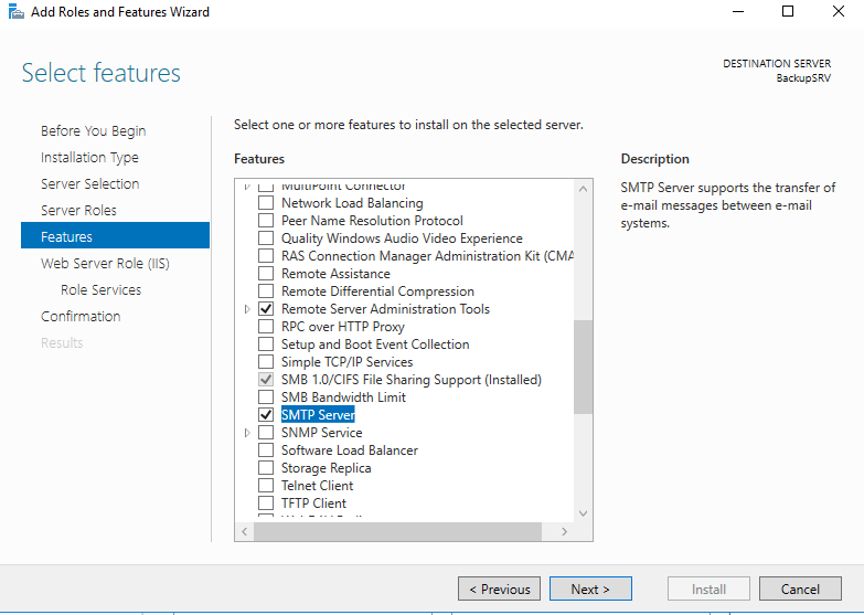 c# send email smtp relay